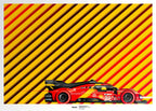Pier Guidi-Calado-Giovinazzi, Ferrari 499P Hypercar, 2023 24 Hours of Le Mans Winners
