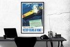 Victory Begins at Home Poster