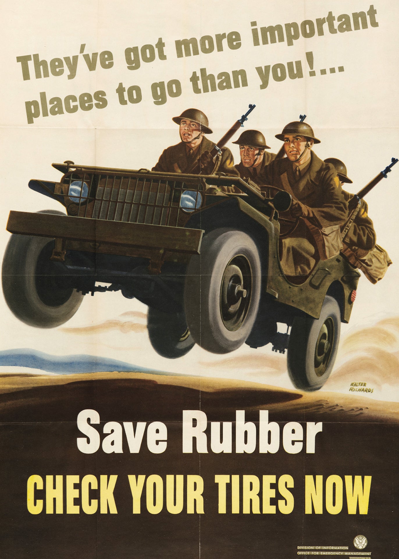 Save Rubber Poster