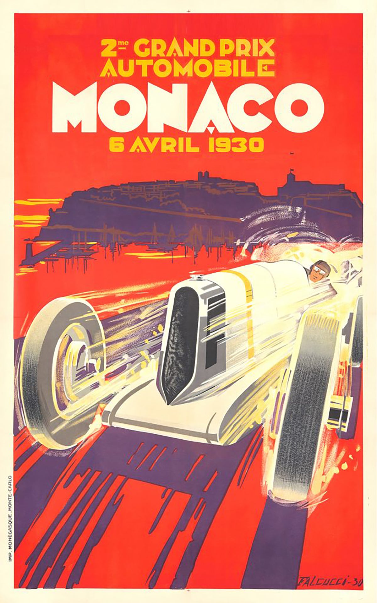Monaco Grand Prix (1930) Magnet