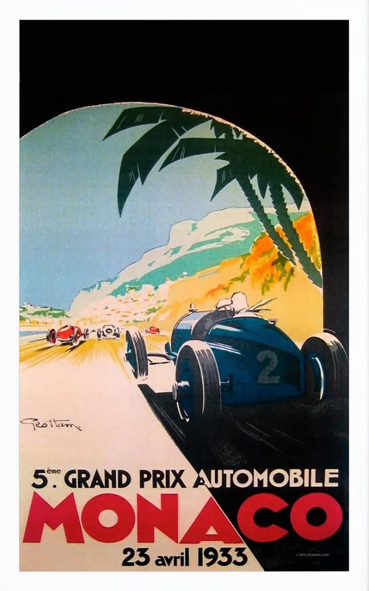Monaco Grand Prix (1933) Magnet