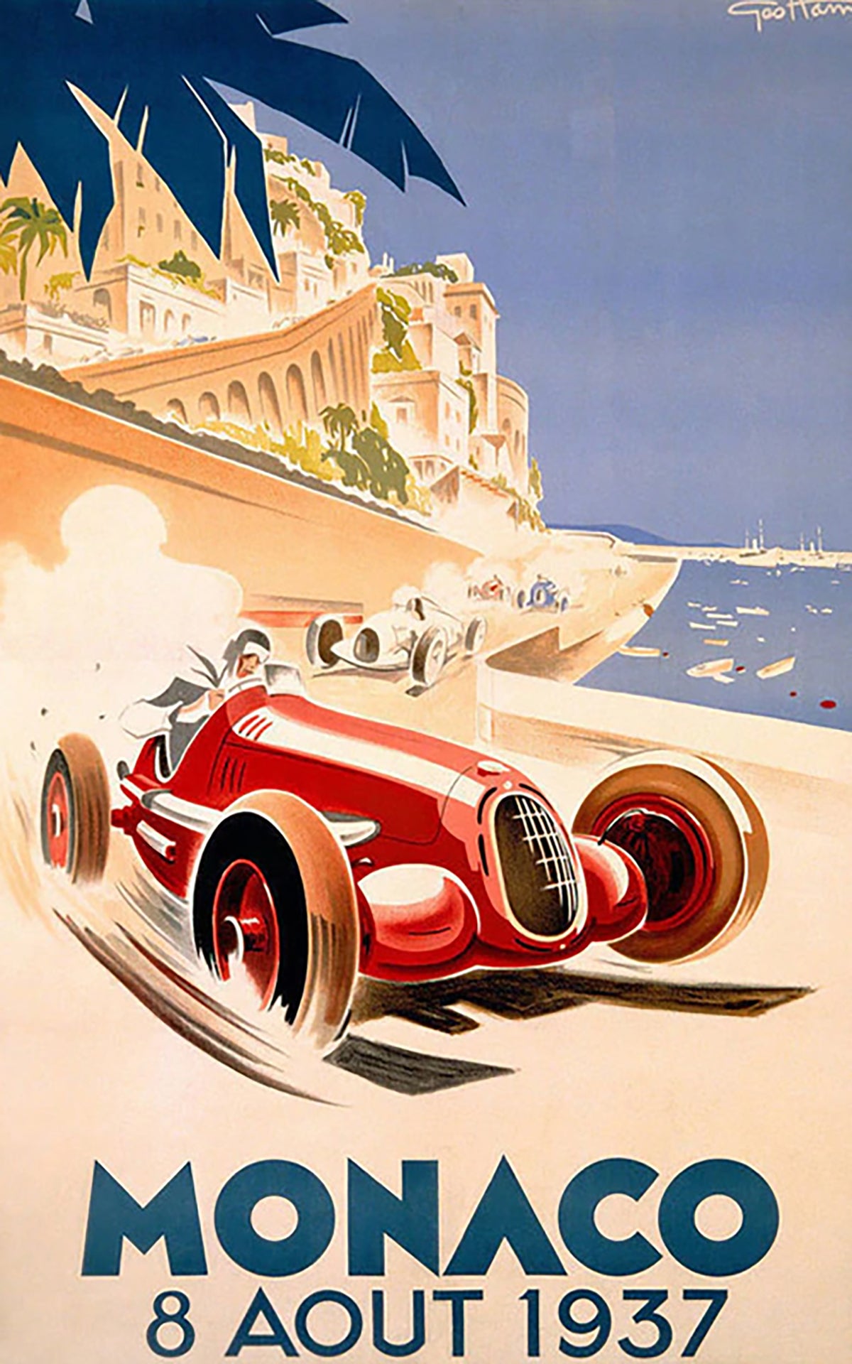 Monaco Grand Prix (1937) Magnet