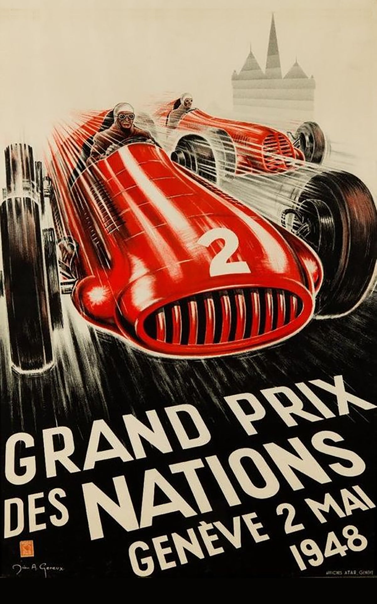 Geneva Grand Prix (1948) Magnet