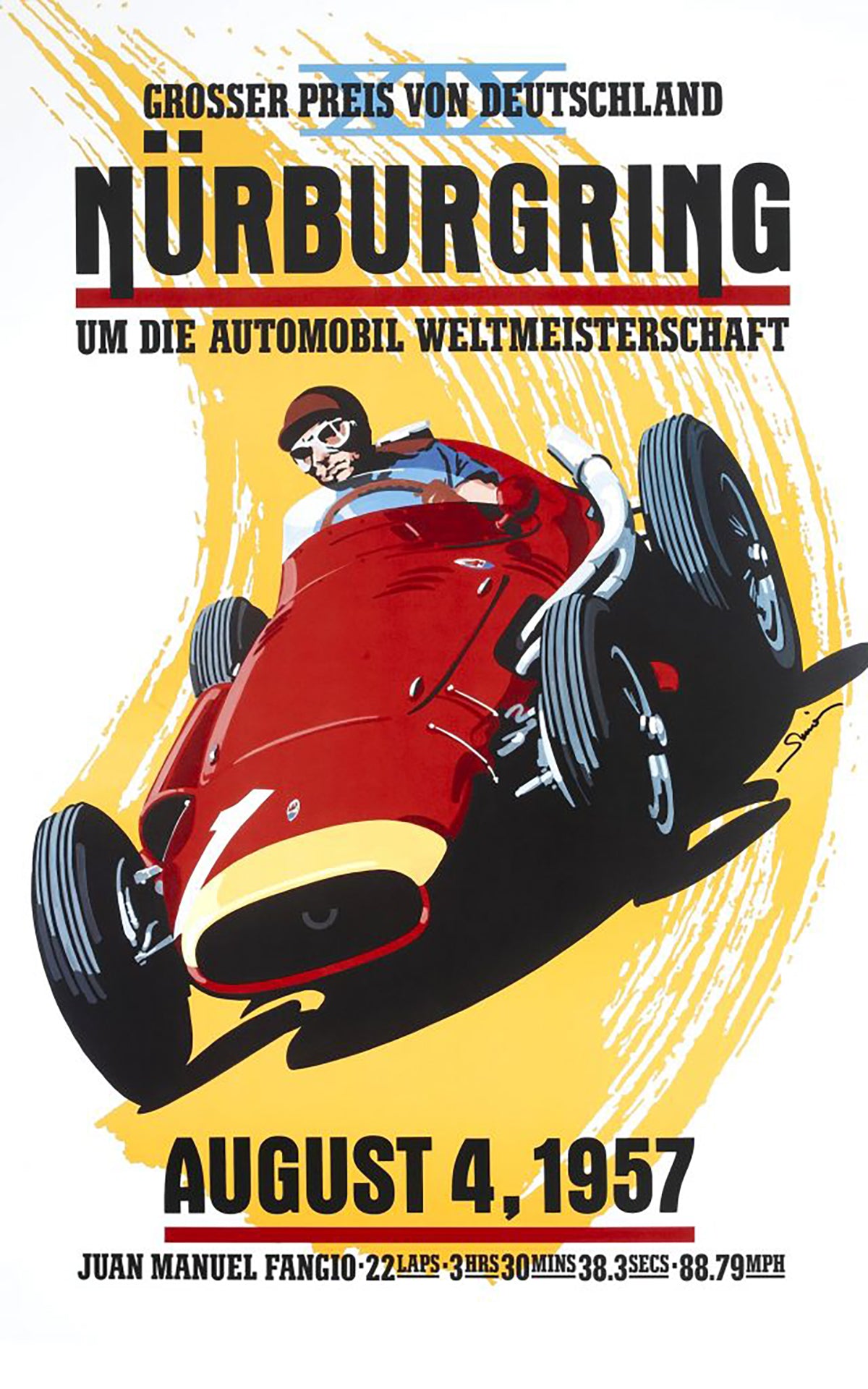 German Grand Prix – Nürburgring (1957) Magnet