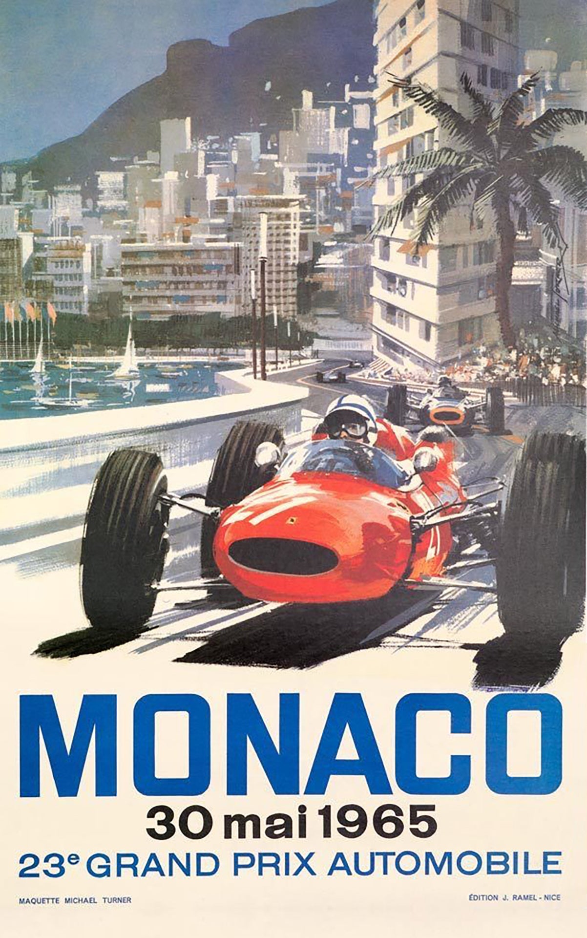 Monaco Grand Prix (1965) Magnet