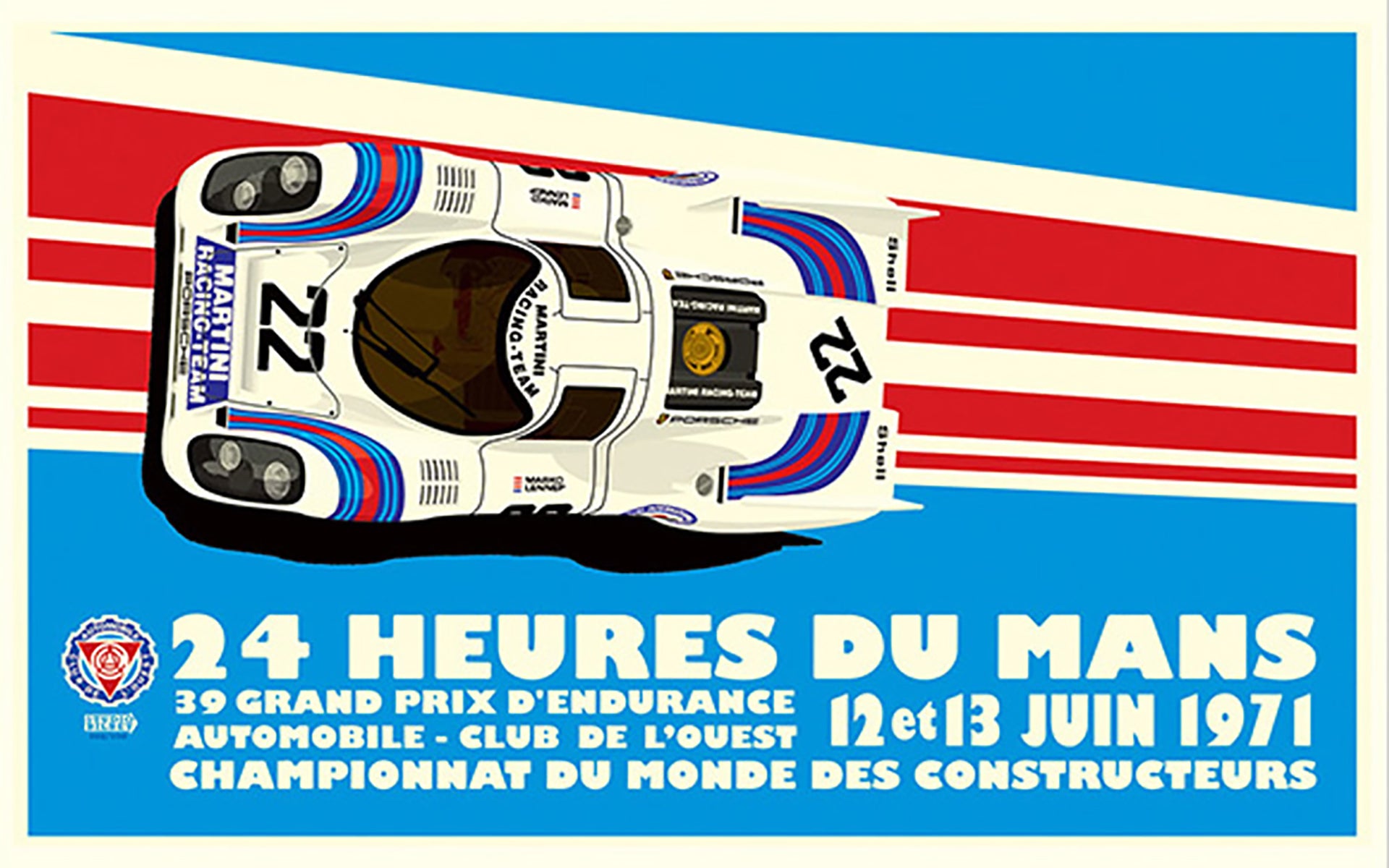 24 Hours of Le Mans (1971) Magnet