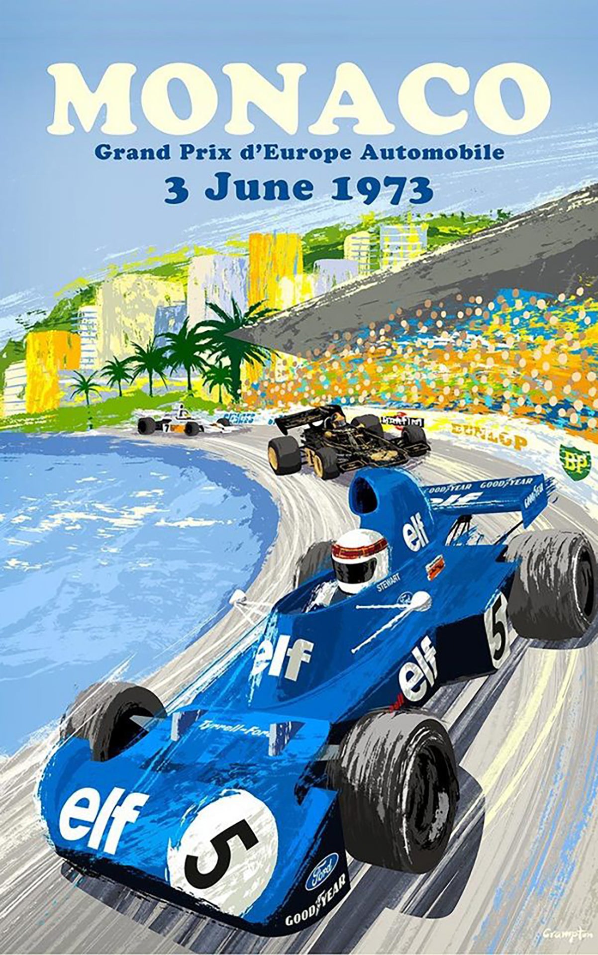 Monaco Grand Prix (1973) Magnet