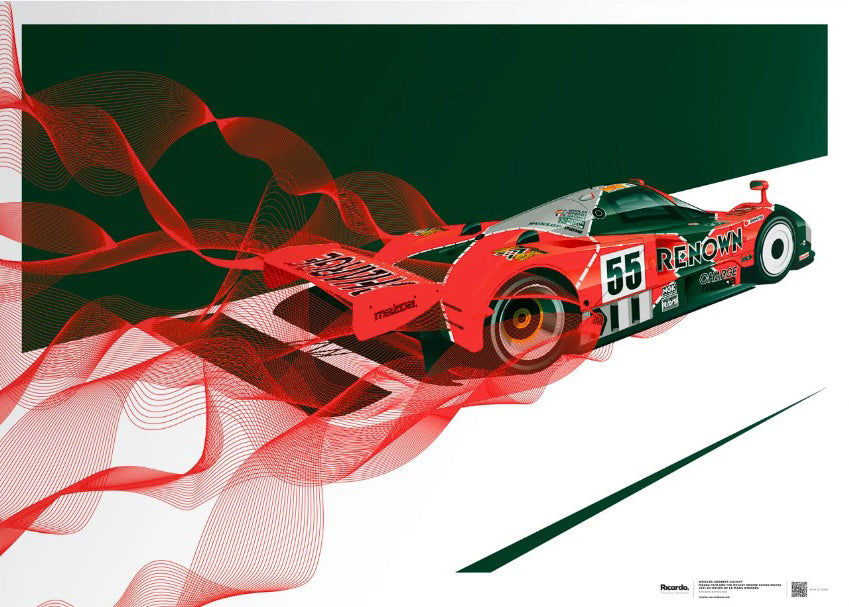Weidler-Herbert-Gachot, Mazda 787B, 1991 24 Hours of Le Mans Winners