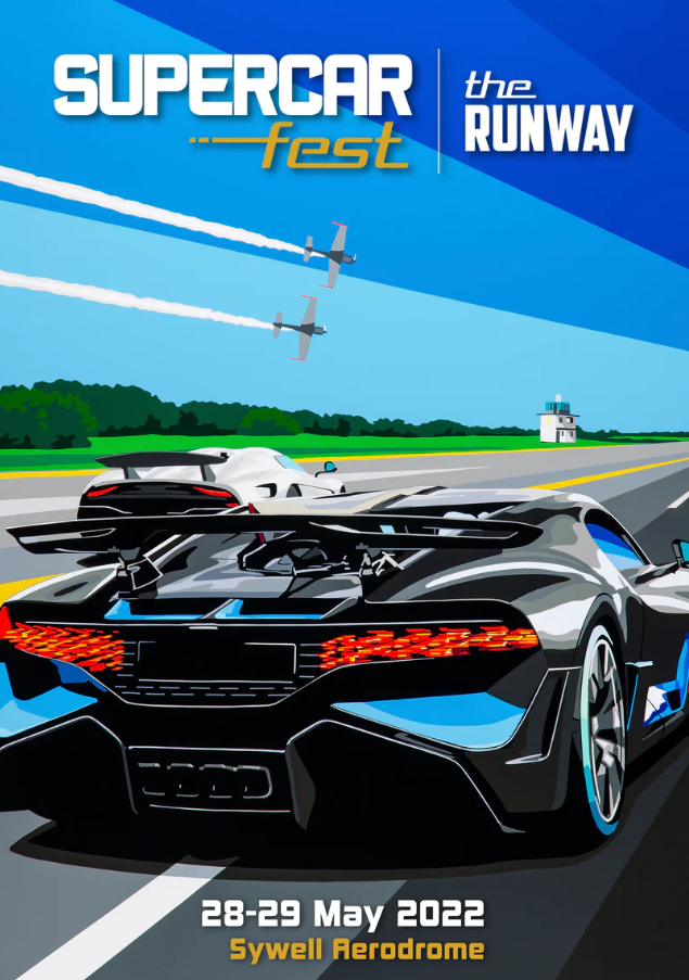 2022 Supercar Fest Runway