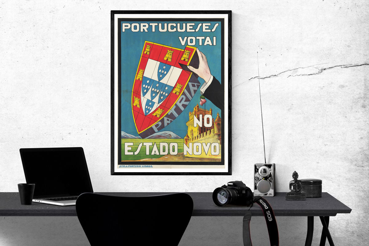 Portuguese Vote Poster