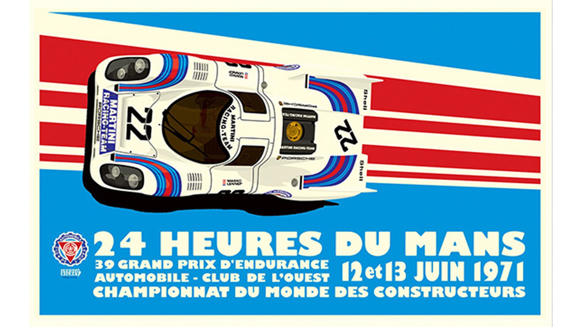 24 Horas de Le Mans (1971) Magnet