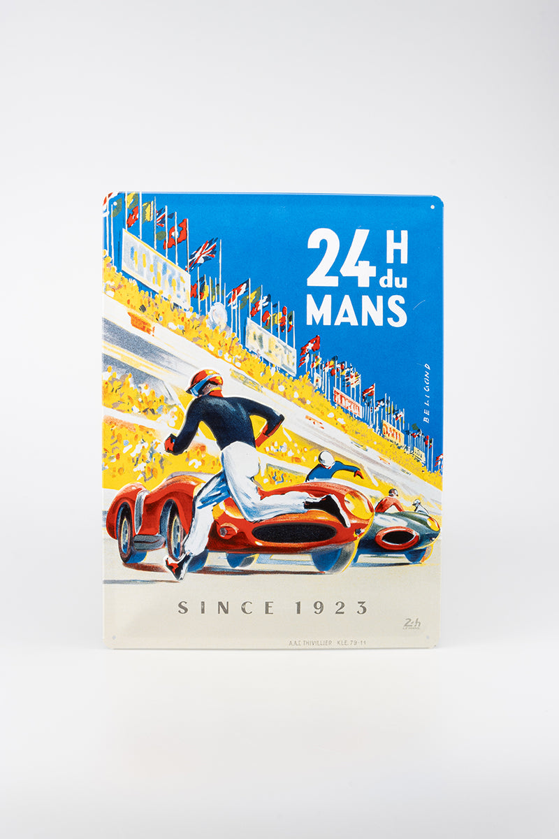 24 Horas Le Mans Tin Sign