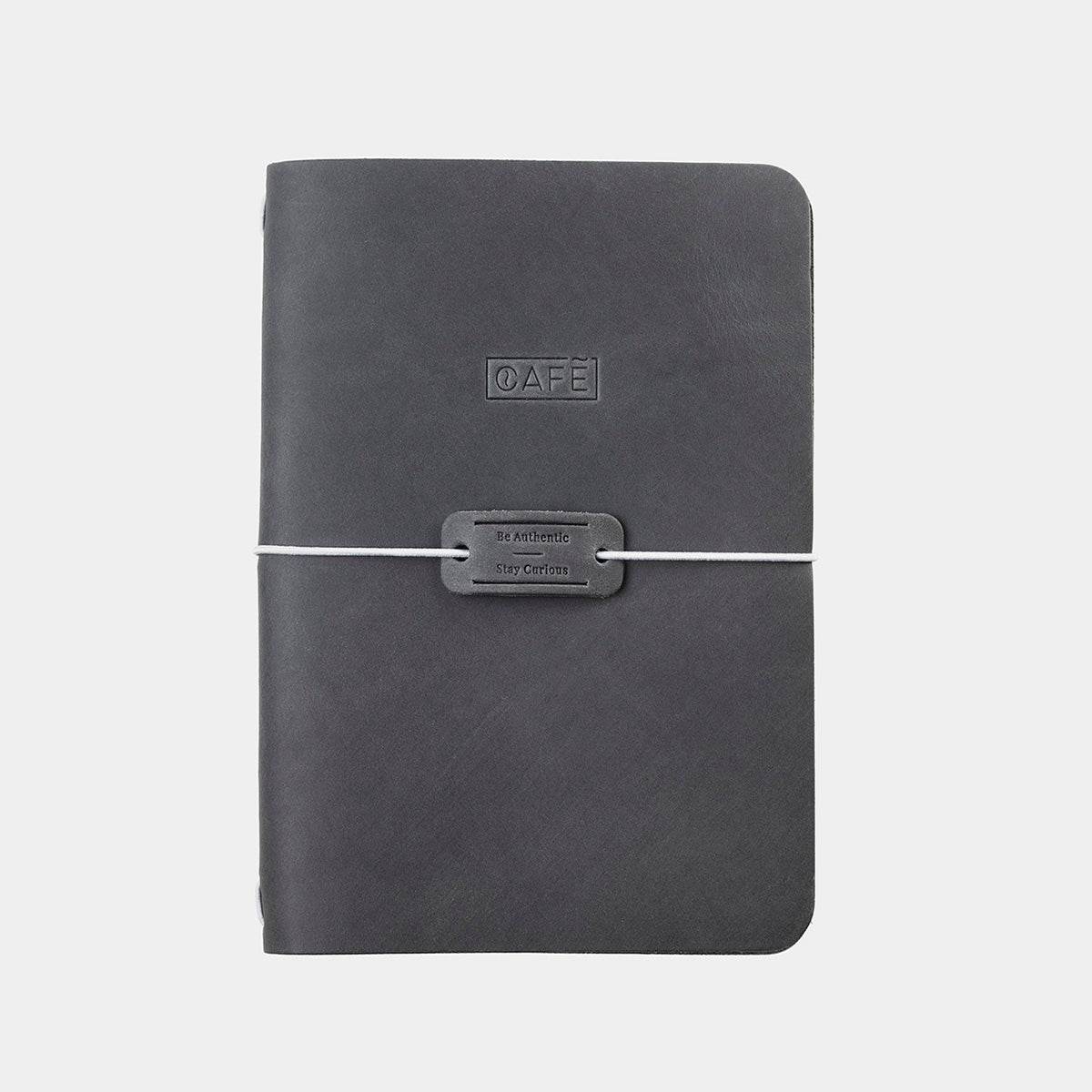 A5 Leather Notebook - Black