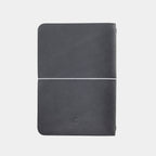 A5 Leather Notebook - Antracita