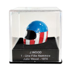 Julie Wood Miniature Helmet