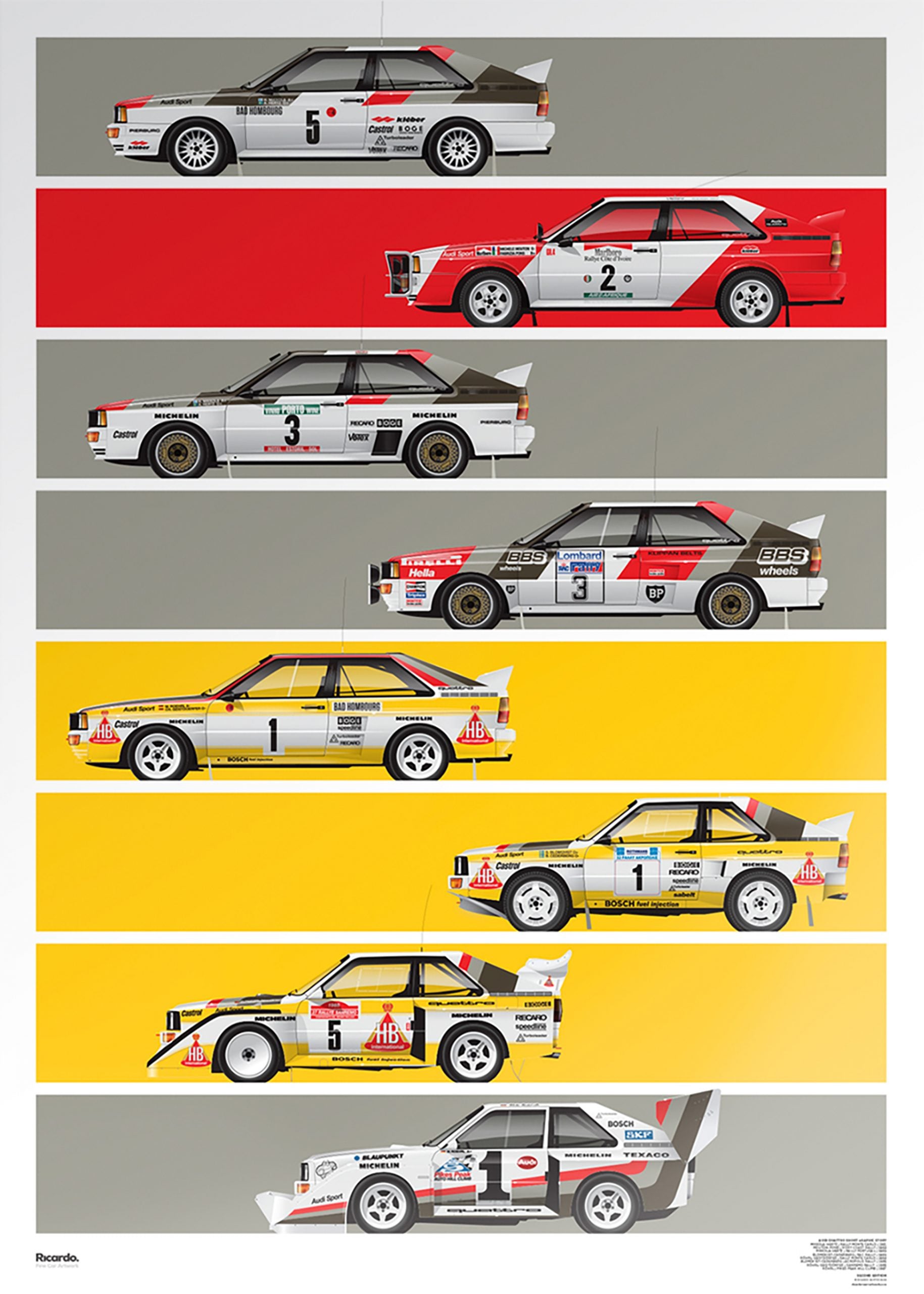 Audi Quattro Short Graphic Story