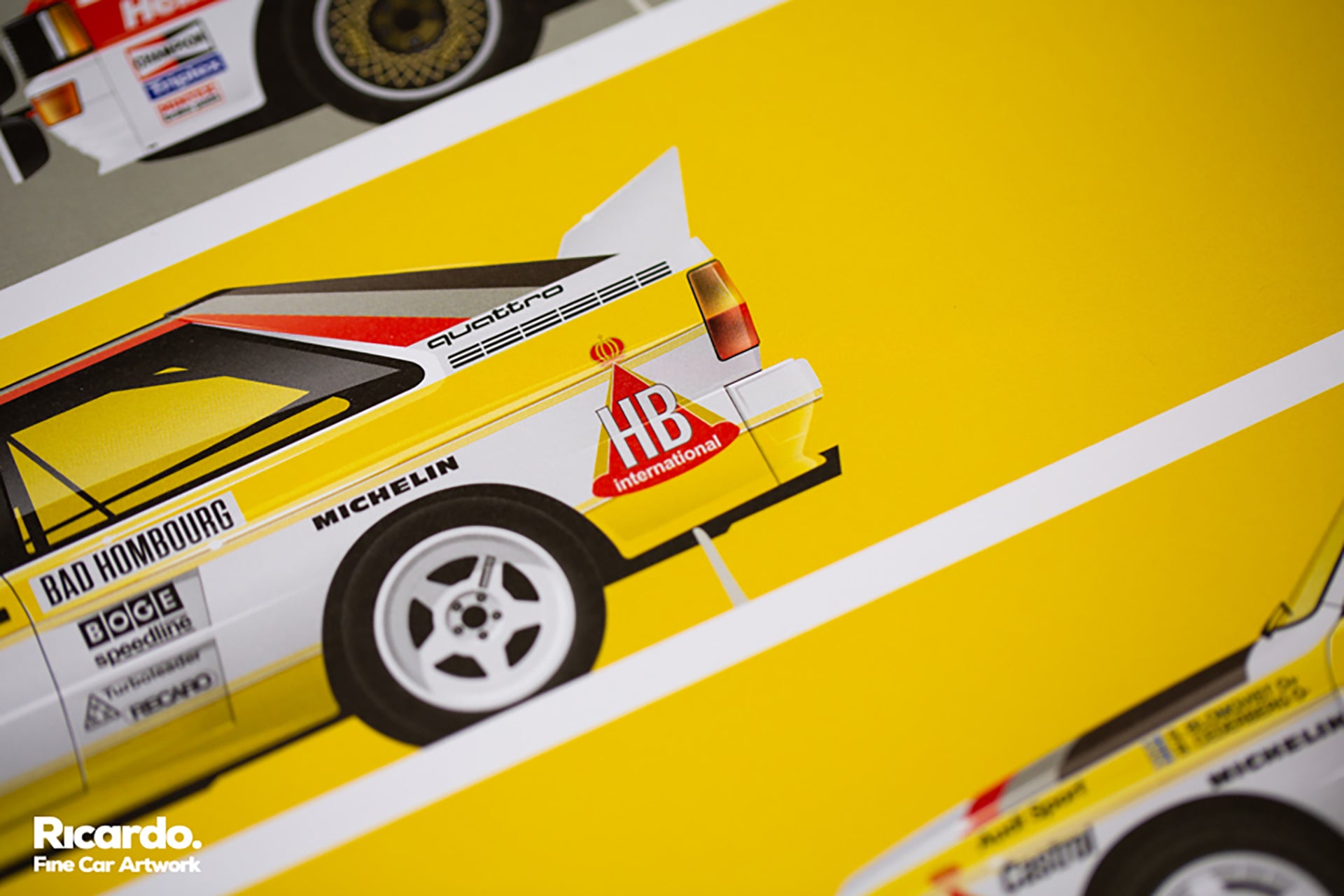 Audi Quattro Short Graphic Story
