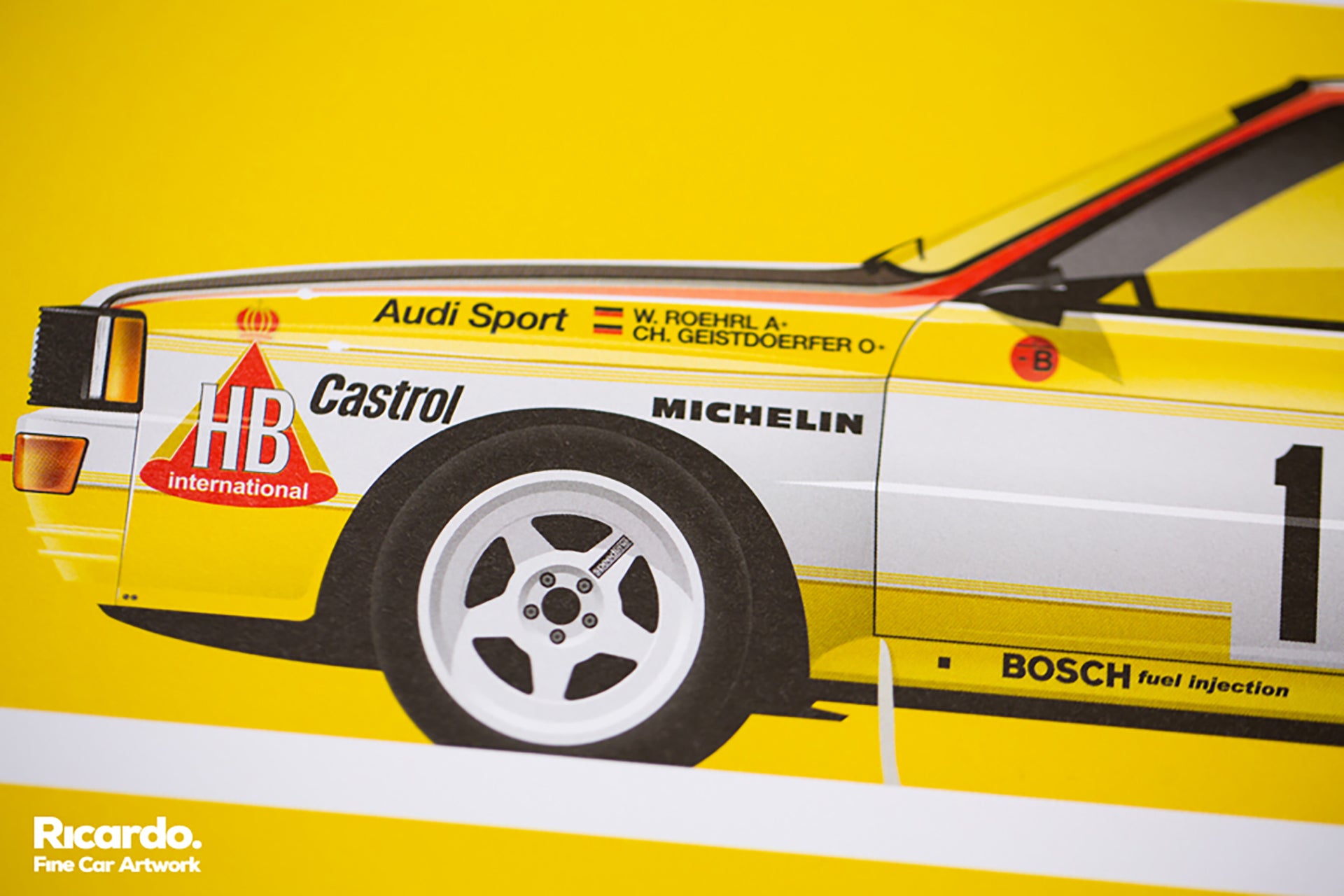 Audi Quattro Short Graphic Story