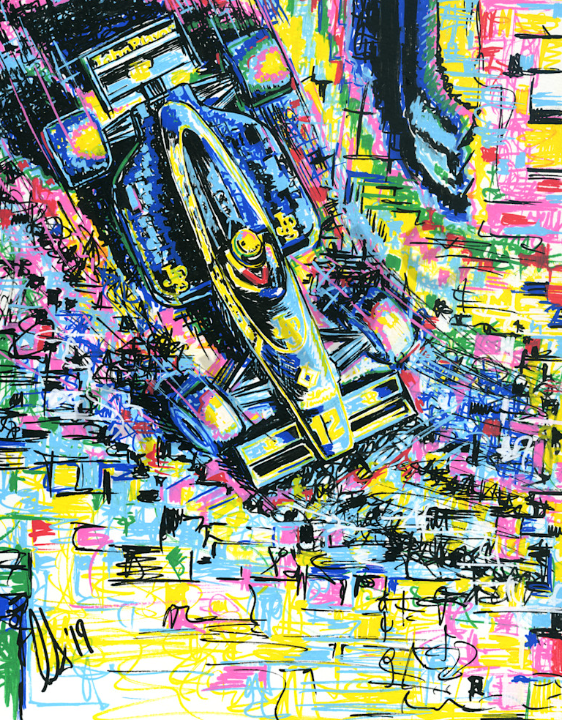 Ayrton Senna - Monaco GP 86