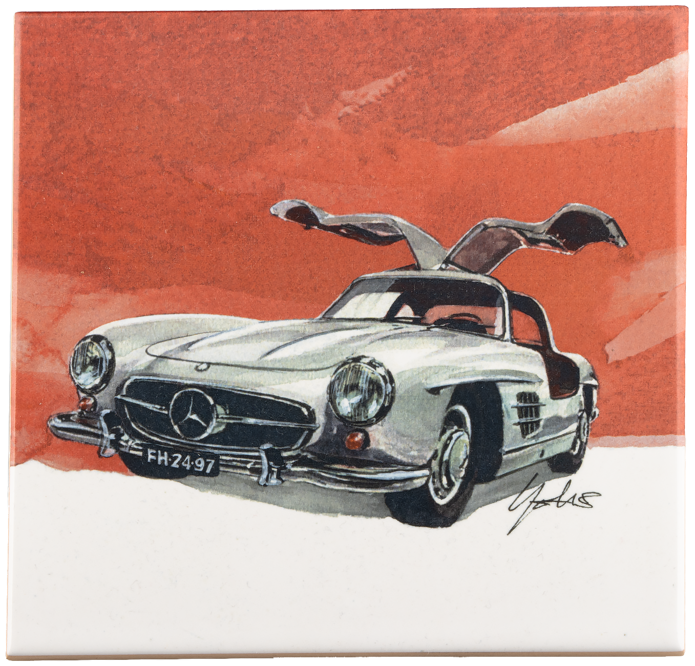 Tile Mercedes 300 SL