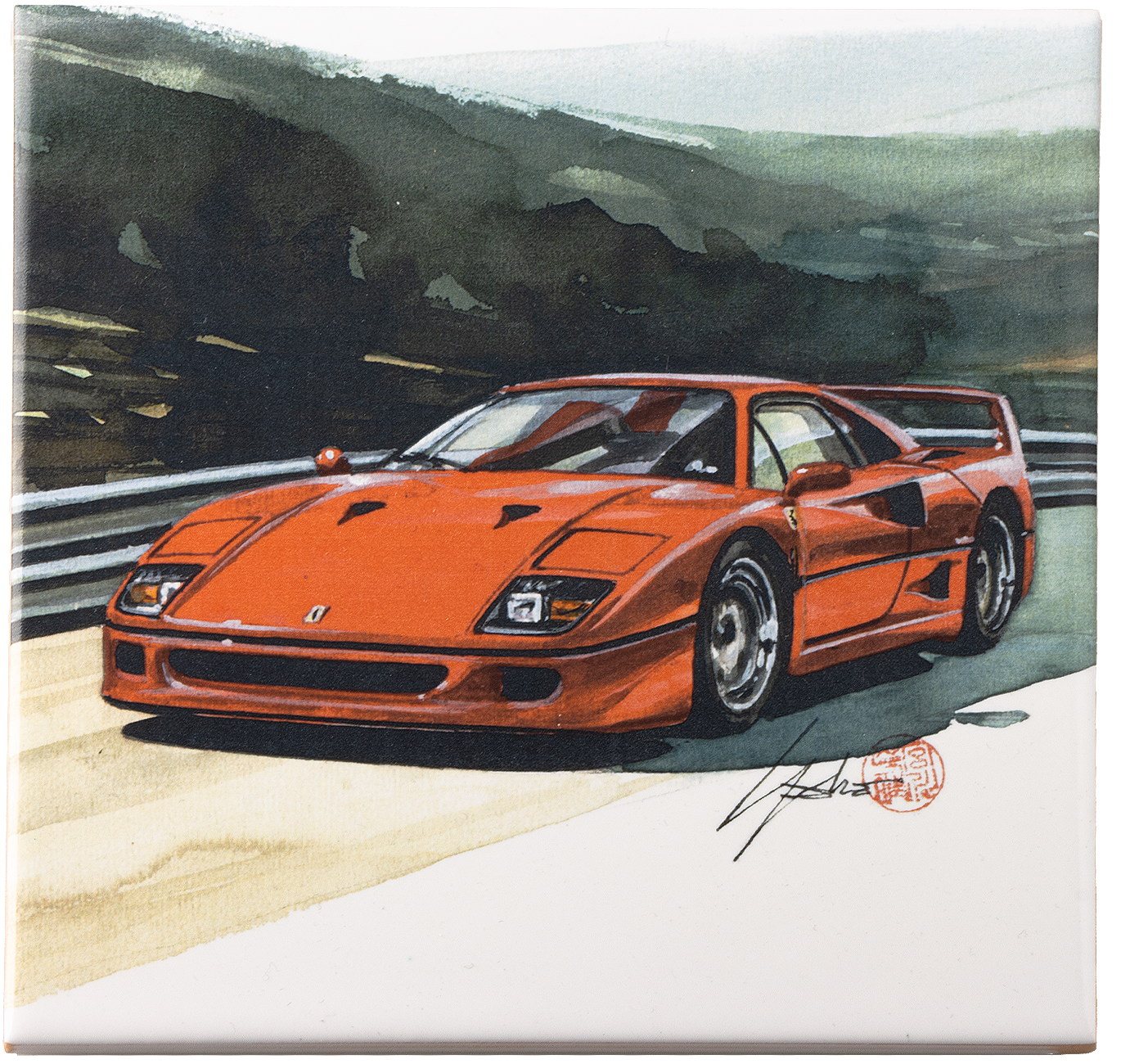 Tile Ferrari F40