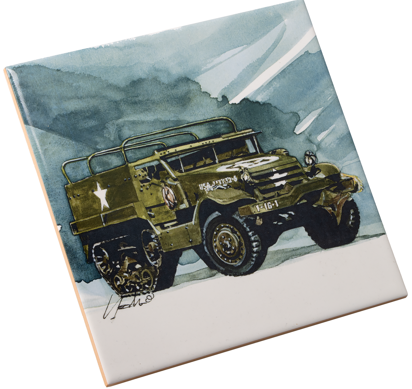 Tile Autocar M3 Half Track