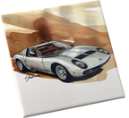 Tile Lamborghini Miura P400 SV