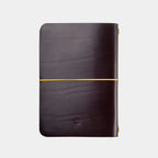 A5 Leather Notebook - Burgundy