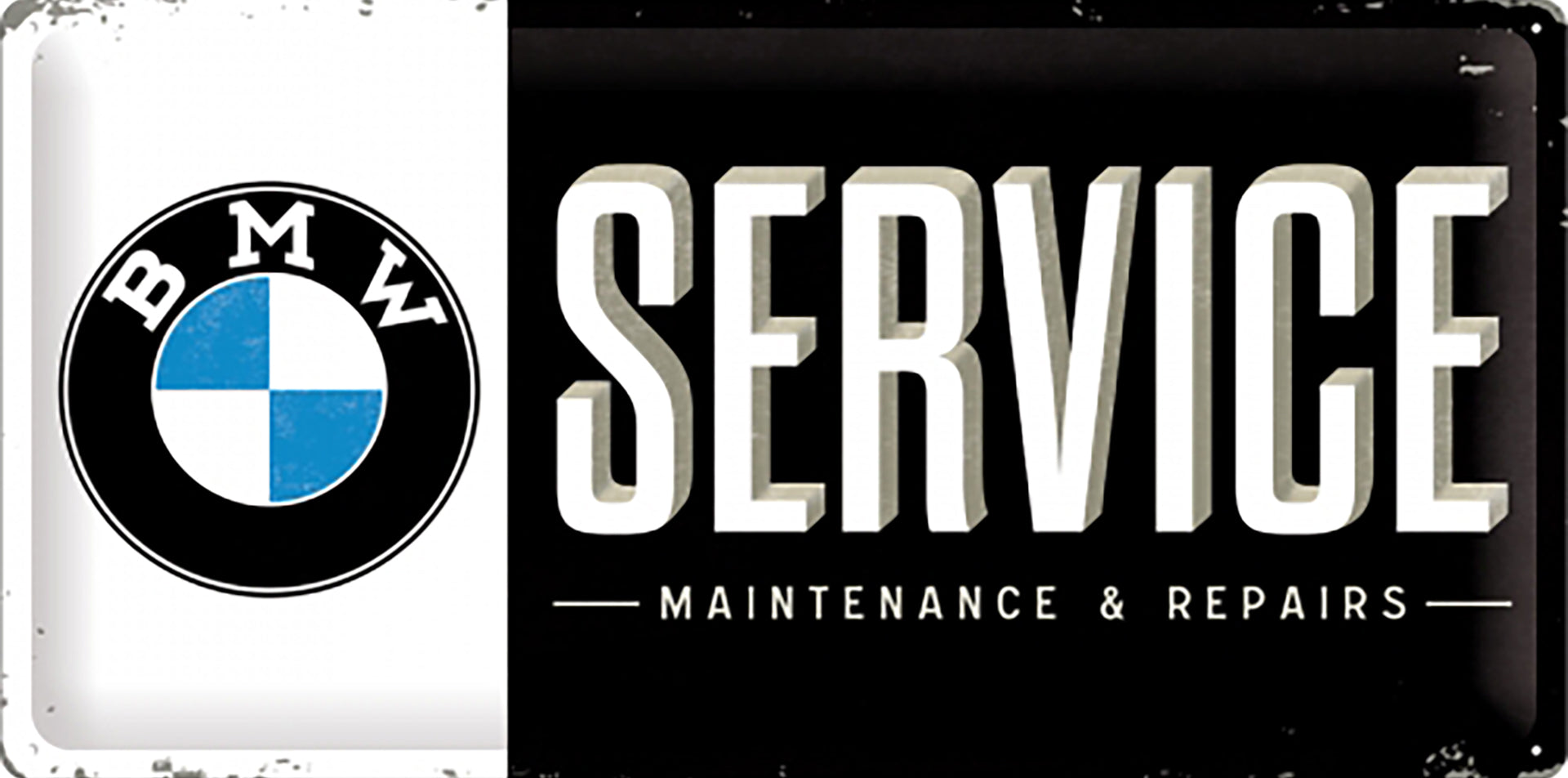 BMW Service Sign
