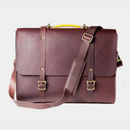 3-In-1 Leather Briefcase Black Coffee