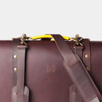3-In-1 Leather Briefcase Black Coffee