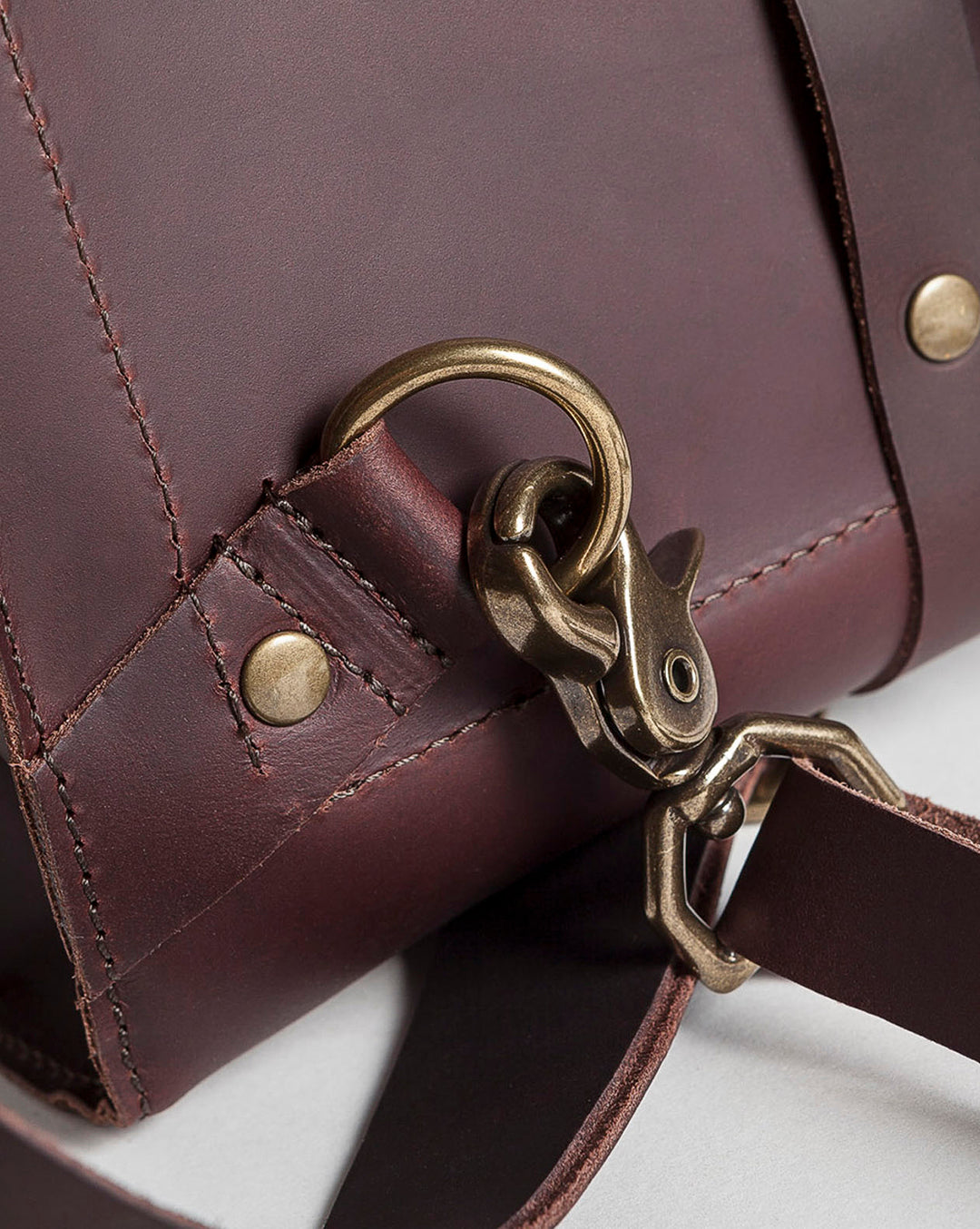 3-In-1 Leather Briefcase Black Coffee