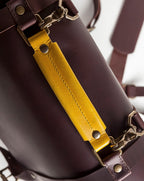 3-In-1 Leather Briefcase Black Coffee