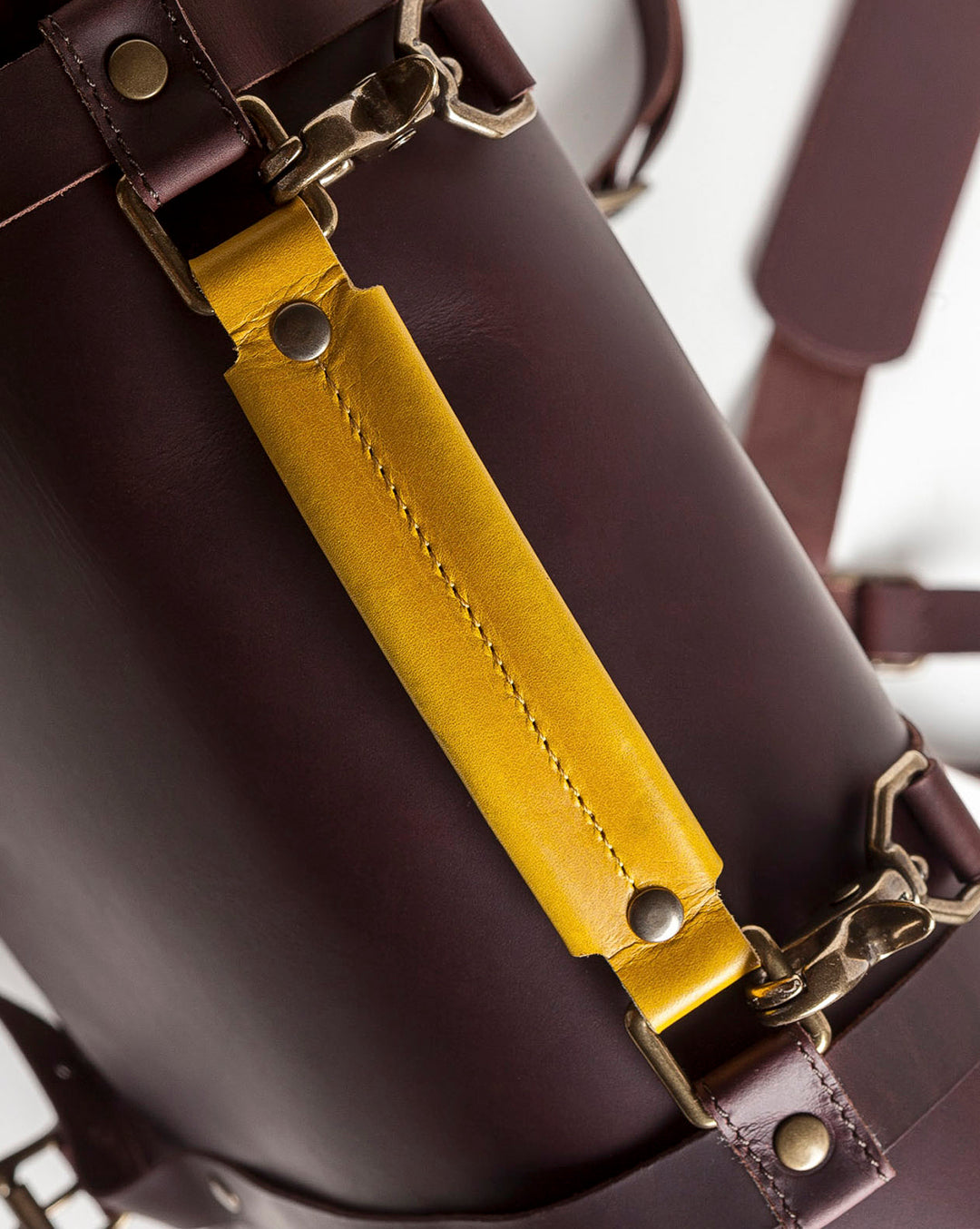 3-In-1 Leather Briefcase Black Coffee