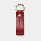 Leather Key Chain Berry