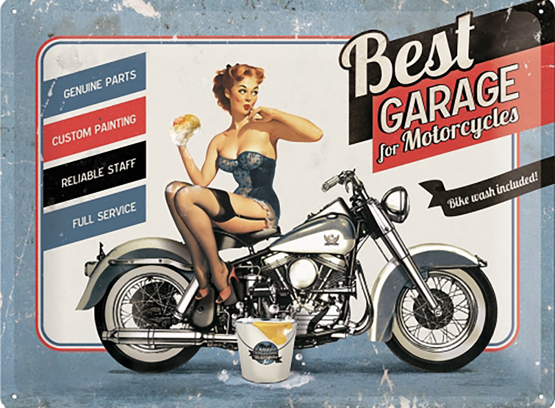 Best Garage For Motorcycles Sign