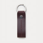 Leather Key Chain Black Coffee