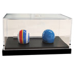 Michel Vaillant and François Cevert Miniature Helmet Duo