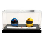 Michel Vaillant and Leader Miniature Helmet Duo