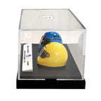 Michel Vaillant and Leader Miniature Helmet Duo