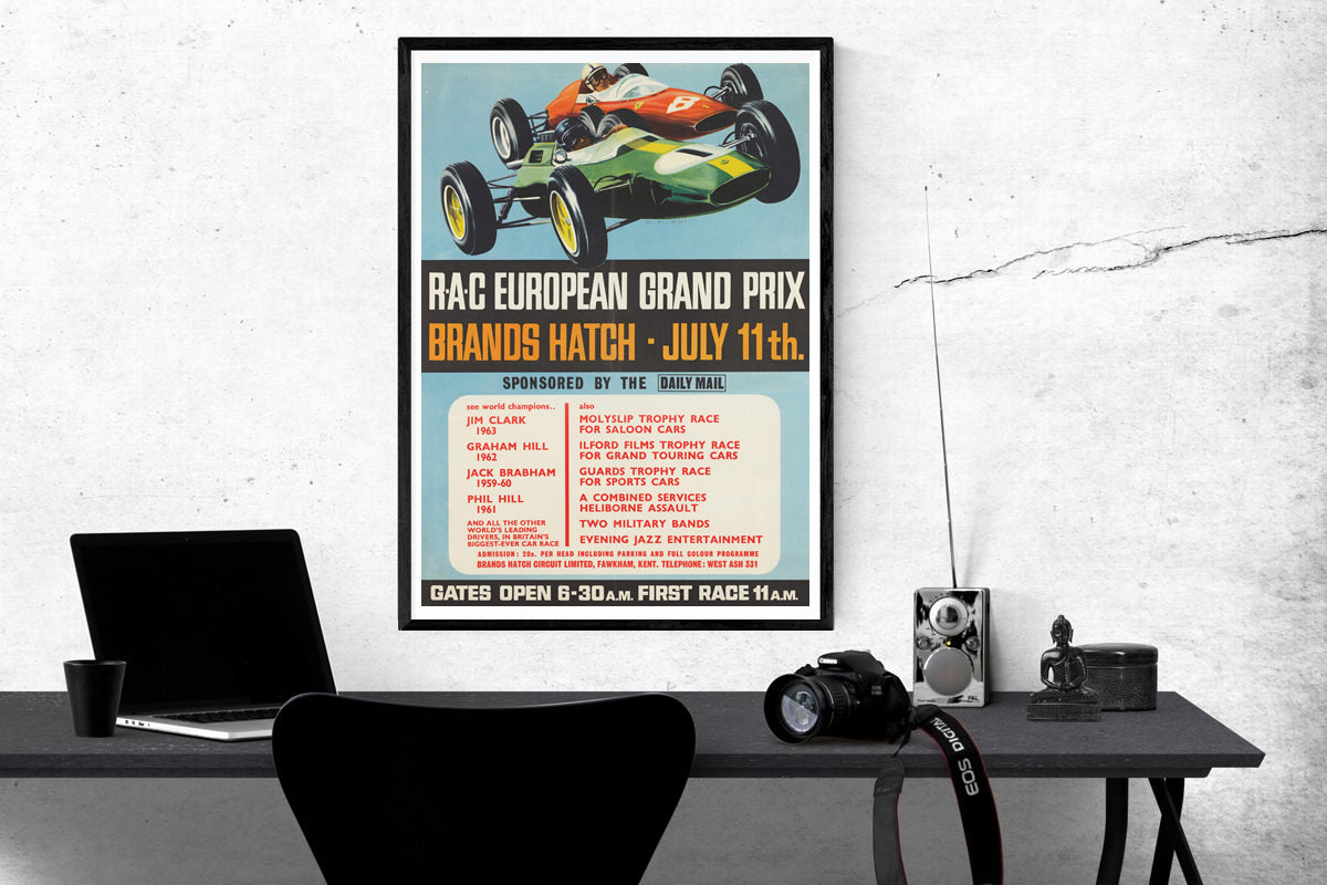 European Grand Prix Poster