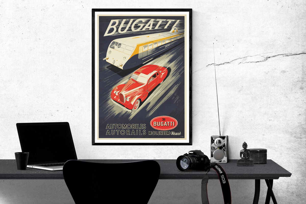 Bugatti Poster