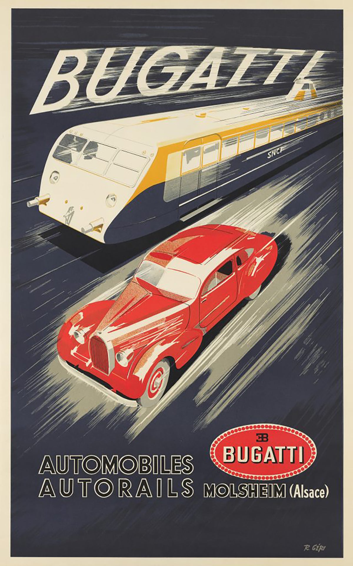 Bugatti Magnet