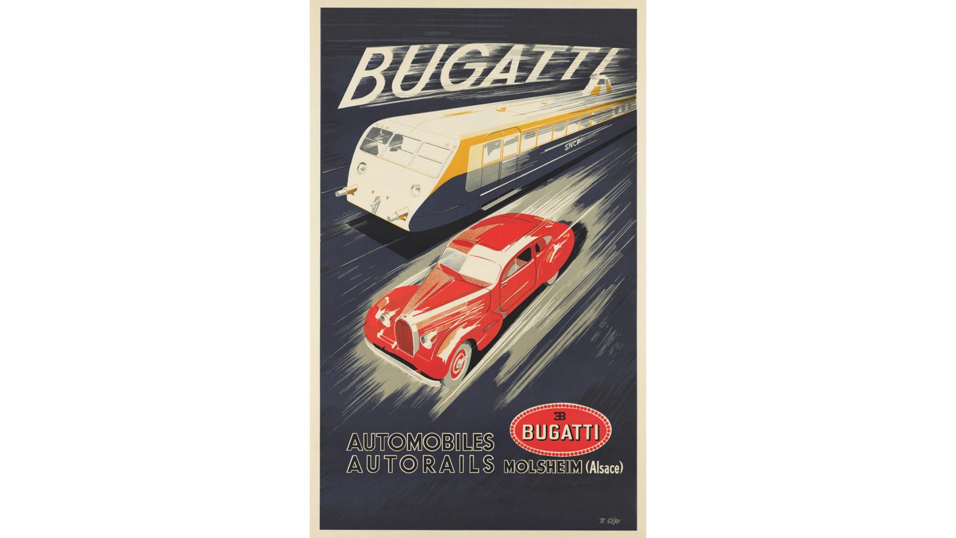 Bugatti Magnet