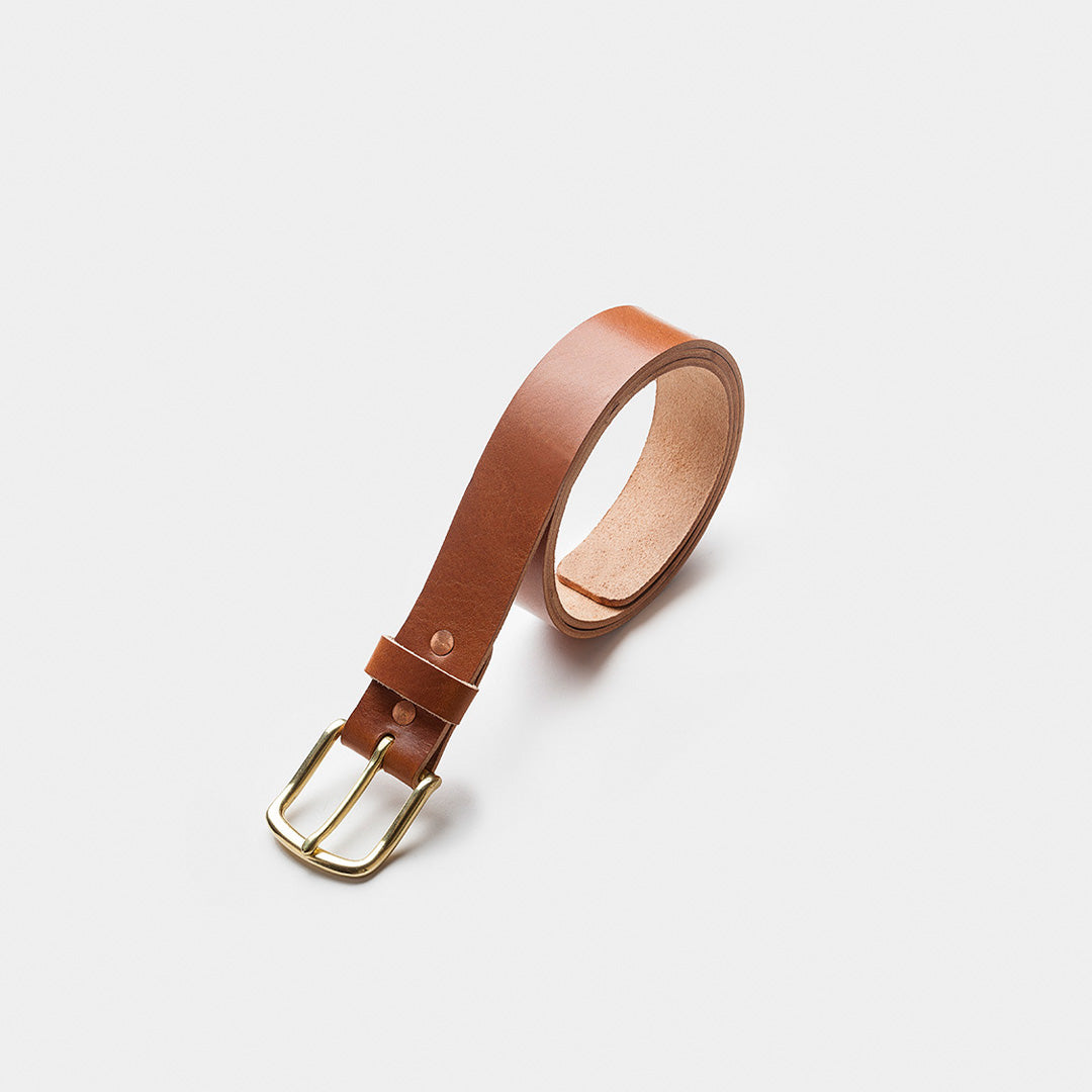 Leather Belt 35mm Roasted