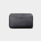 Leather Card Holder Panama Black