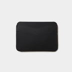 Leather Card Holder Panama Black