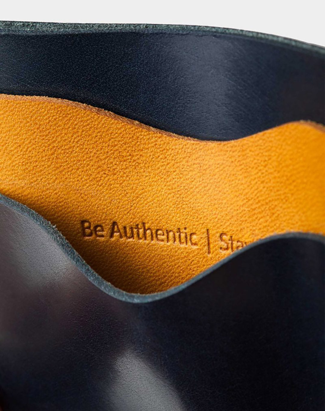 Leather Card Holder Panama Ocean