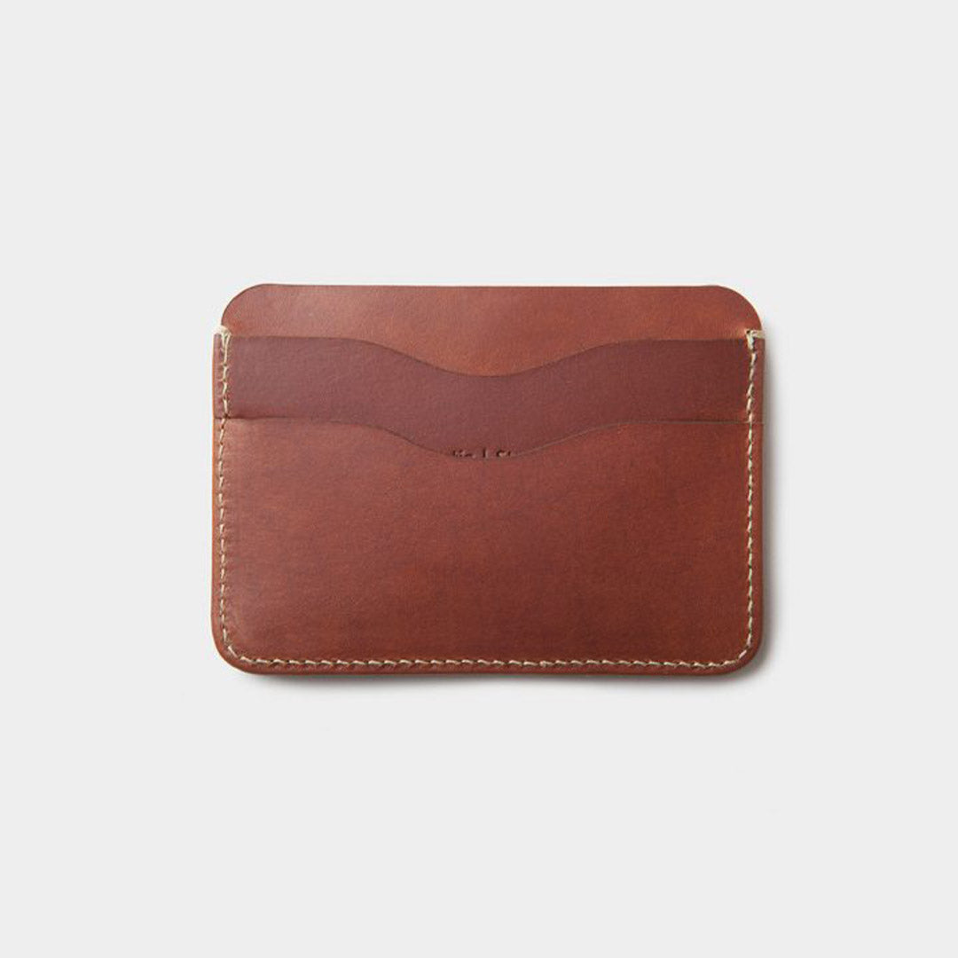 Leather Card Holder Panama Roasted