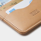Leather Card Holder Panama Natural